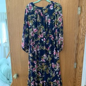 Maggy London Floral Maxi Dress